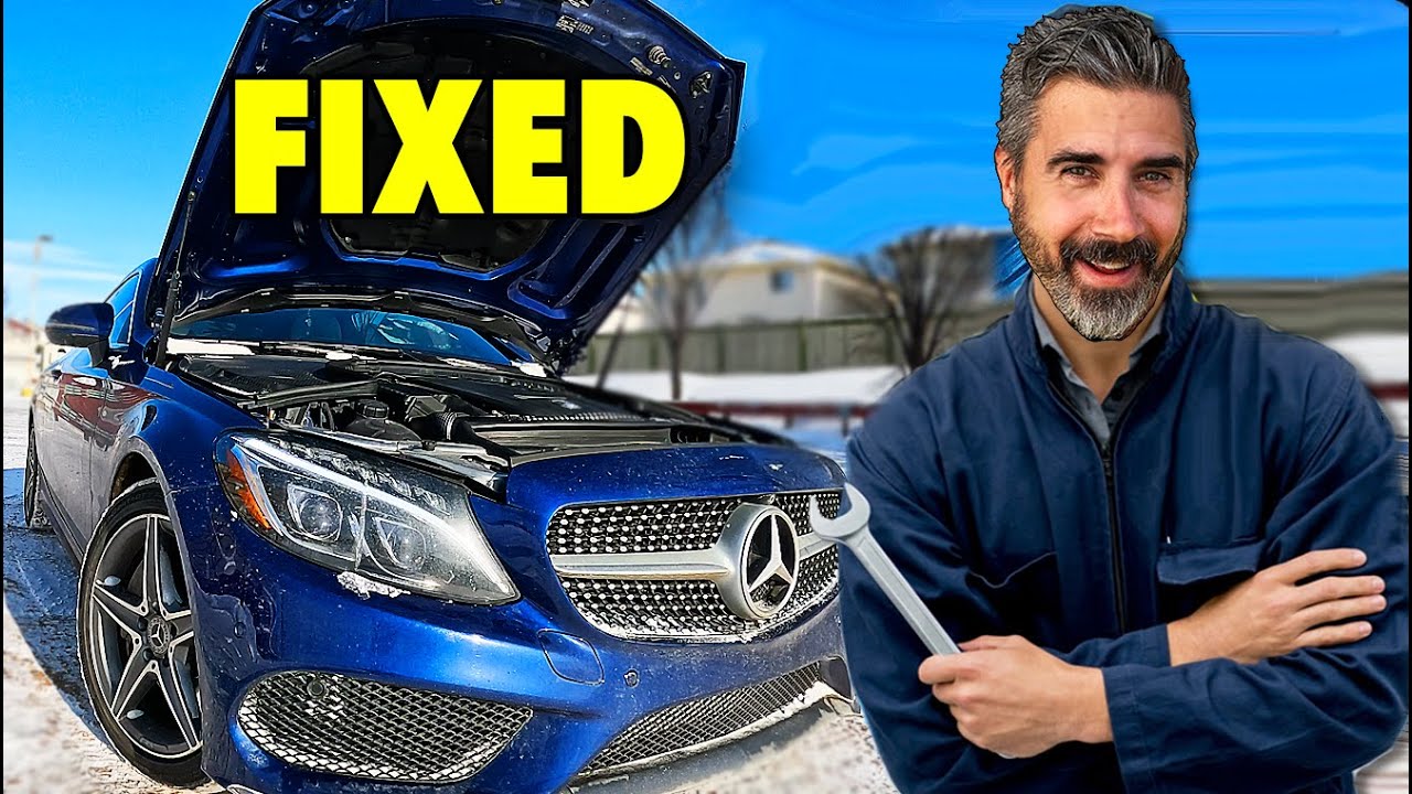 Mercedes C300 W205 OIL CHANGE & Filters-Make These Unreliable Cars Last.- Major Service B