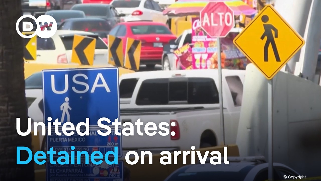 More and more people trying to visit the United States end up behind bars | DW News