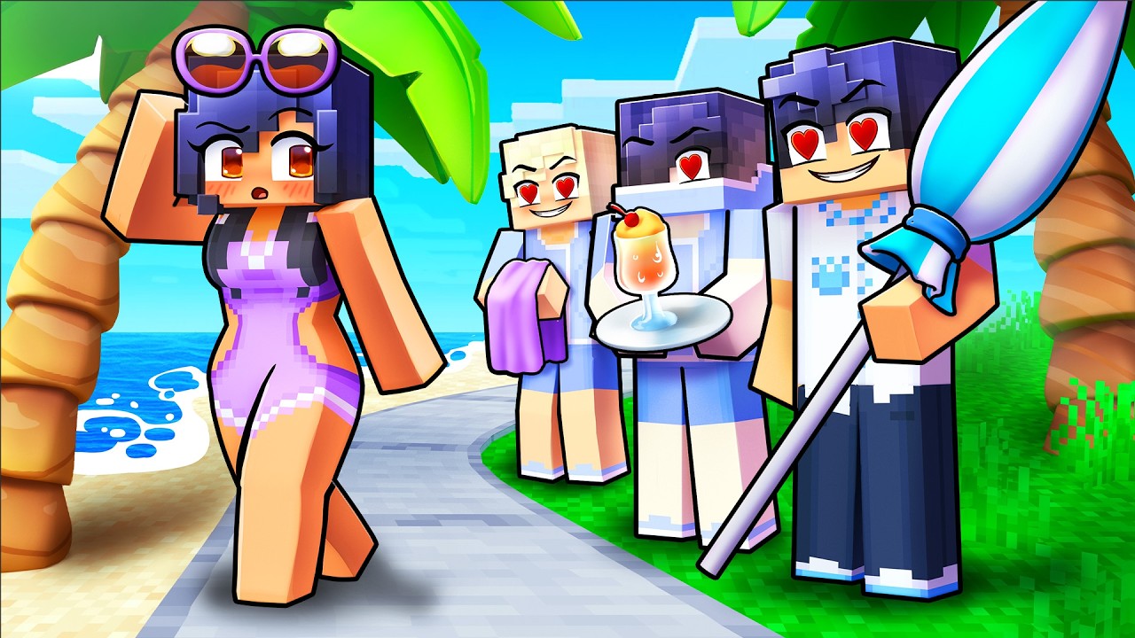 ONE GIRL at an ALL YANDERE Resort!