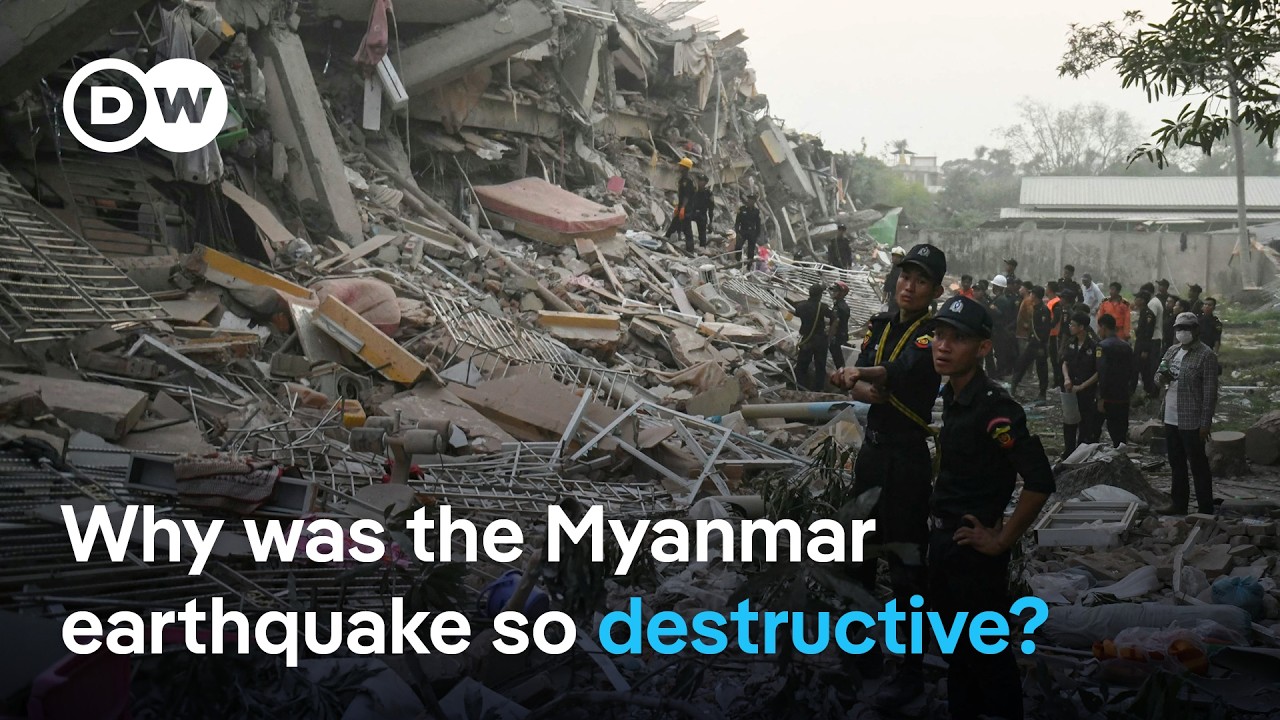 Over 1,600 dead in Myanmar after earthquake levels buildings | DW News