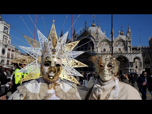 Packed programme of festivities as Venice Carnival enters its last weekend