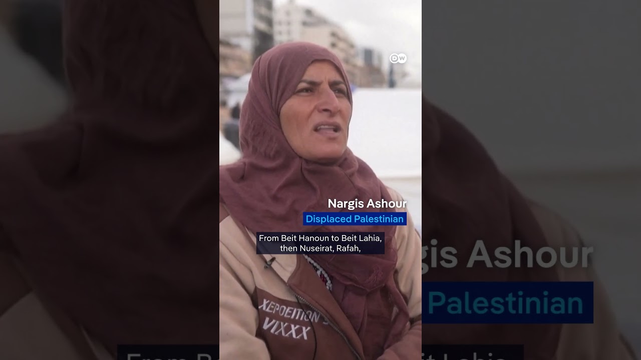 Palestinians forced to flee in Gaza as Israel resumes strikes | DW News