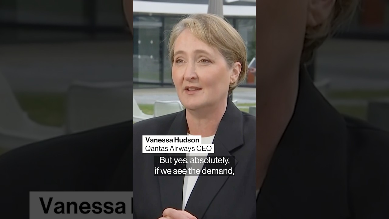#Qantas CEO on #China demand #shorts #airlines