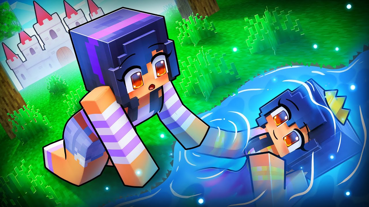 REBORN as a LOST PRINCESS in Minecraft!