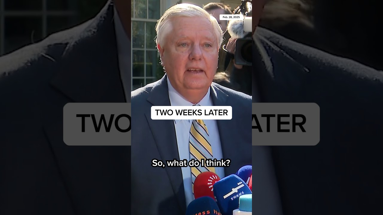 Sen. Lindsey Graham changes tune on Zelenskyy after clash with Trump