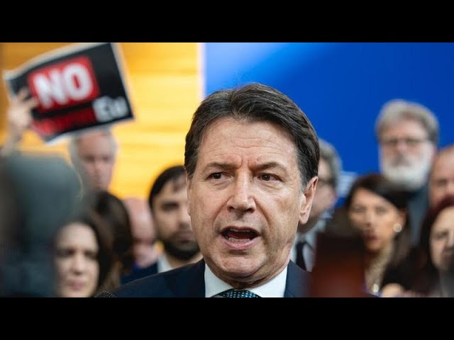 ‘Total waste of money’:  Former Italian PM Conte rails against EU rearmament plan