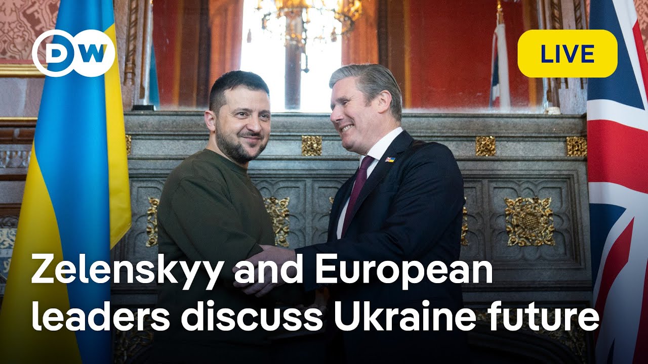 Ukraine’s future: Zelenskyy and European leaders press conference in London | DW News