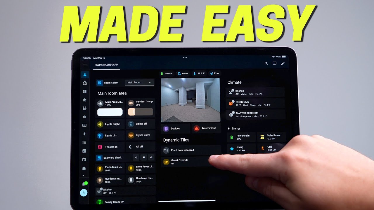 Ultimate Smart Home Dashboard Guide!