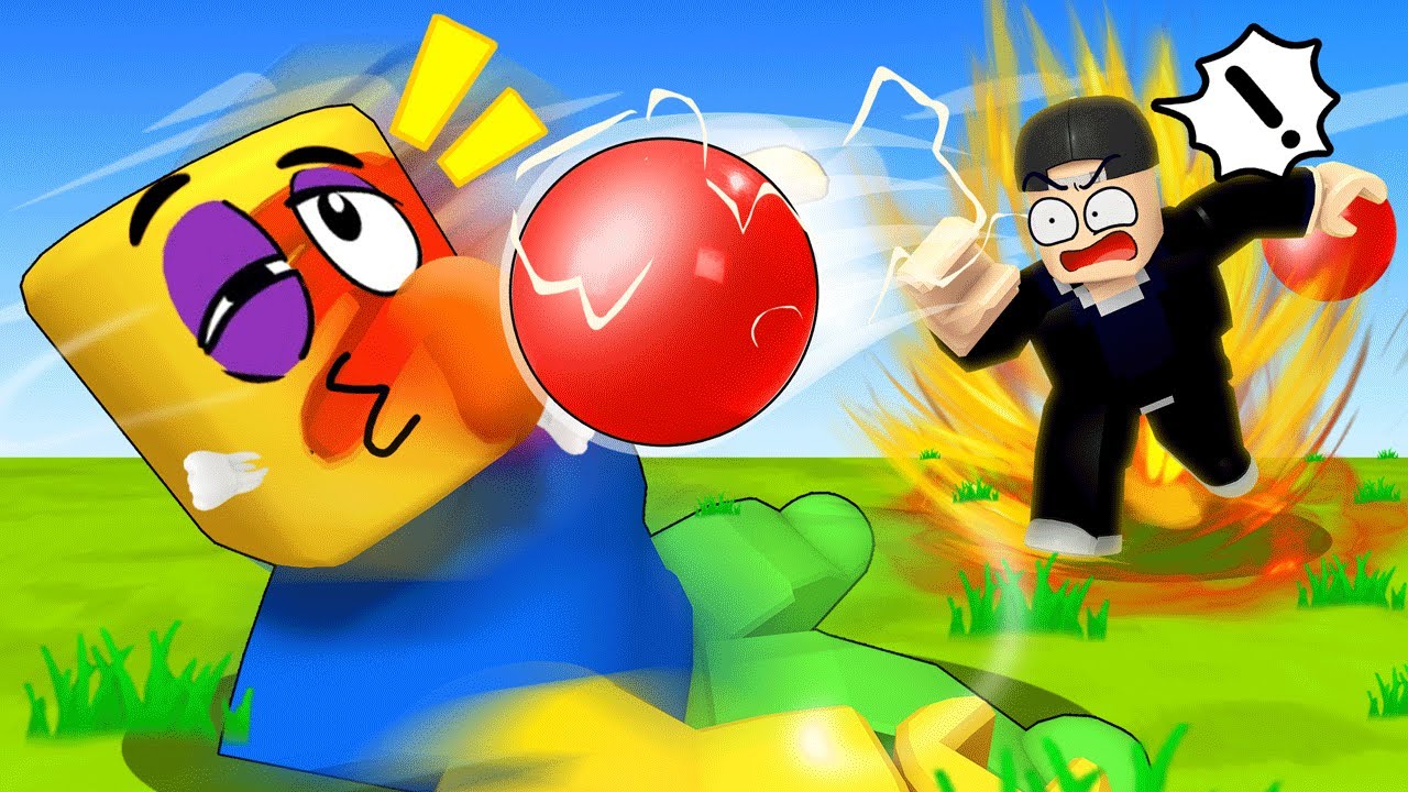 Using OP ABILITIES in Roblox Dodgeball