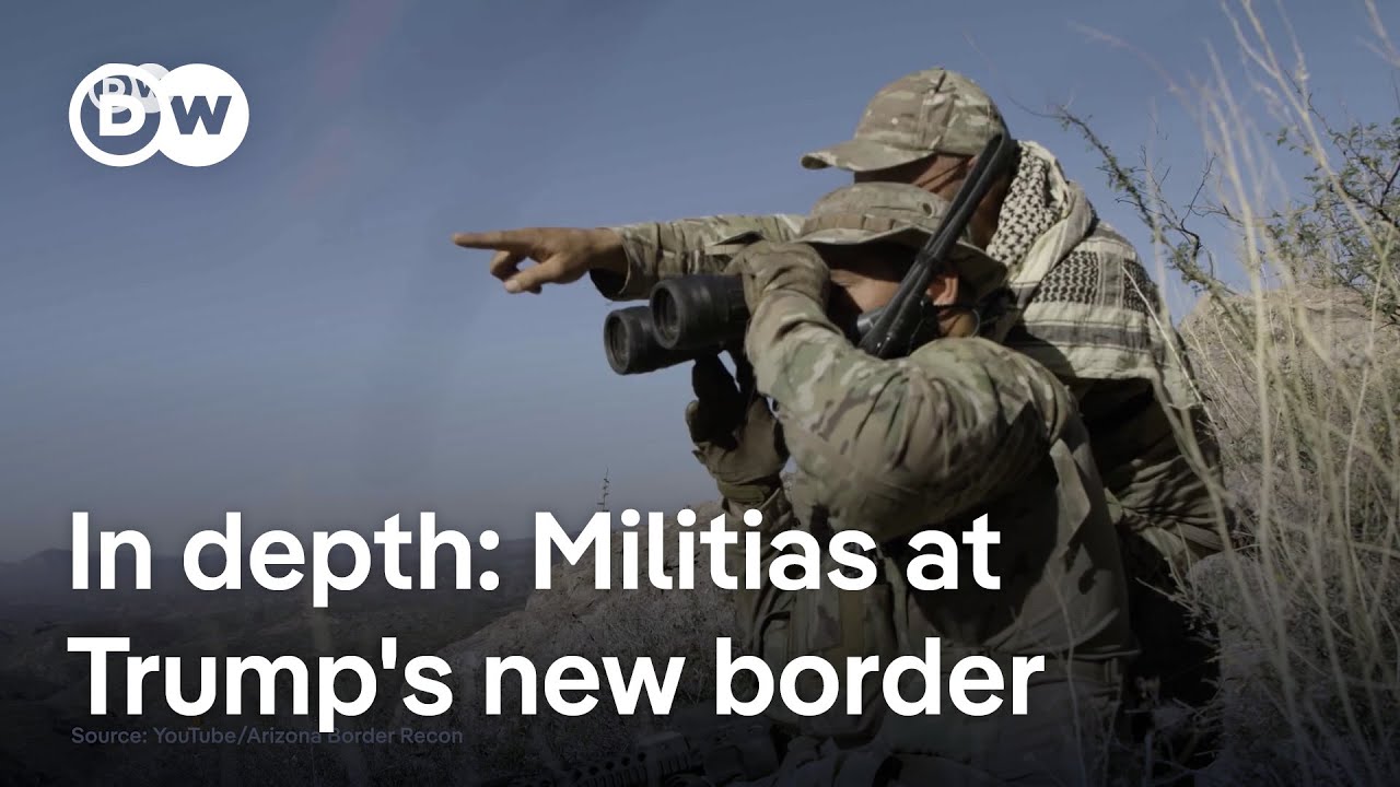 Why armed border militias are celebrating Trump’s presidency | DW News