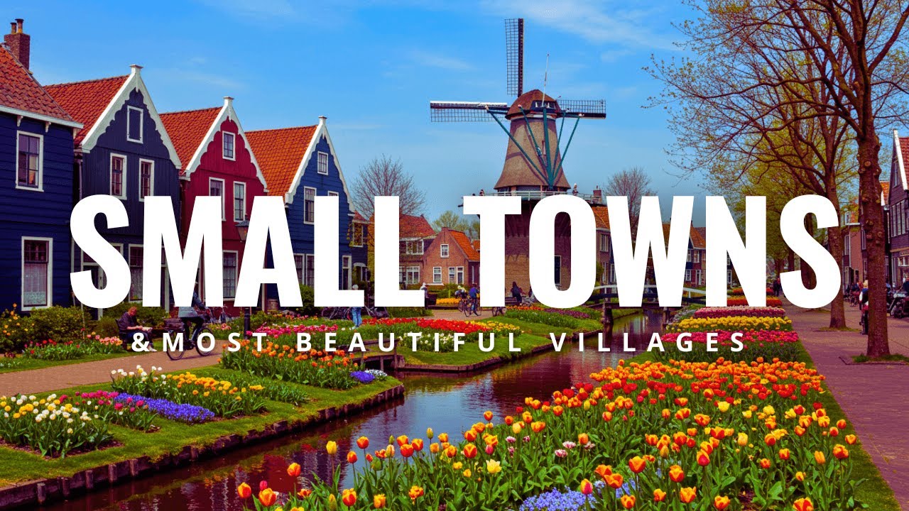 50 Most Beautiful Tiny Small Towns & Villages To Visit In Europe | 4K