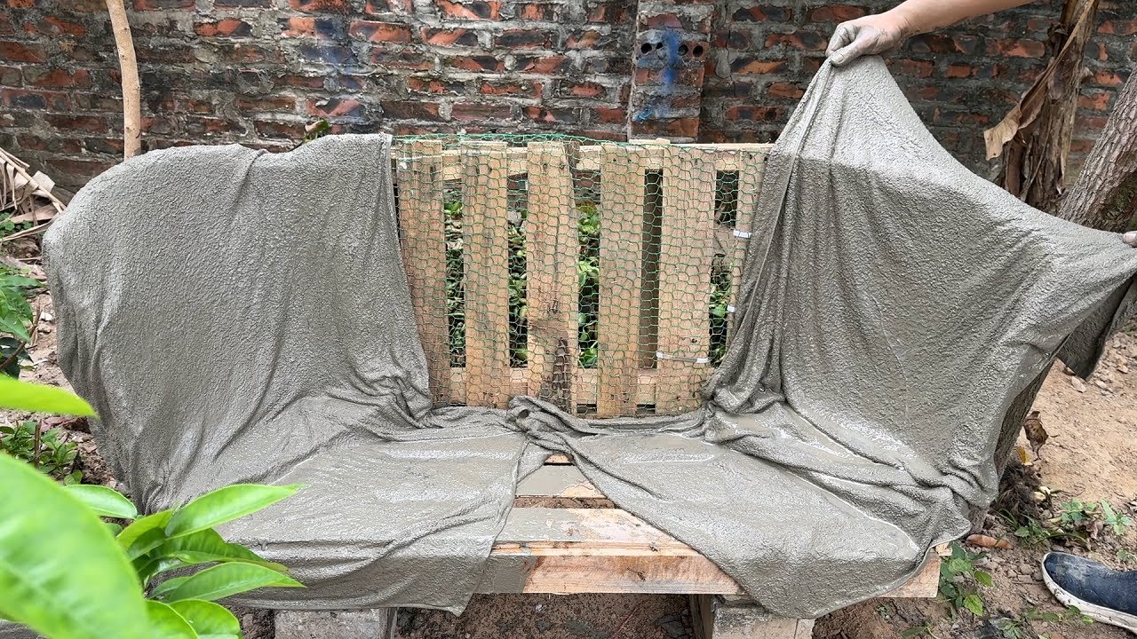 Amazing Creations from Cement and Pine Pallets, Homemade Garden Decorations