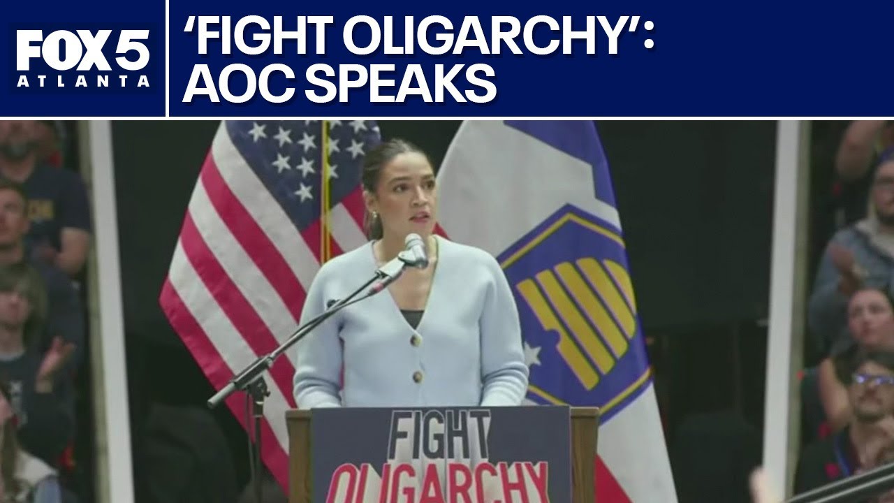 AOC speaks at ‘Fight Oligarchy’ event in Salt Lake City | FOX 5 News