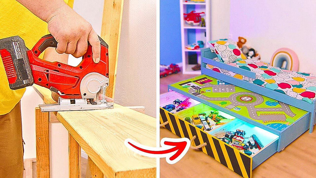 DIY Platform Bed Project & Stunning Bedroom Transformation