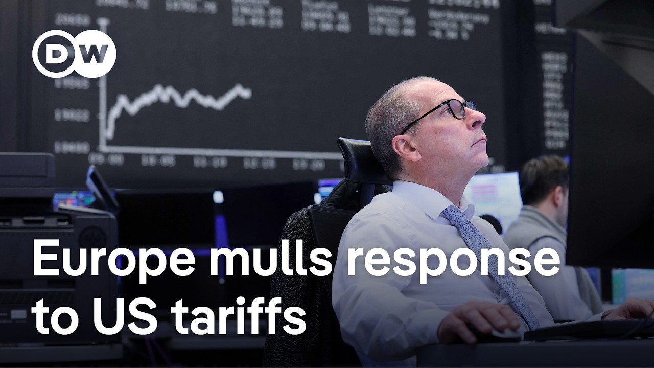 European markets plunge into turmoil as export anxiety spreads | DW News