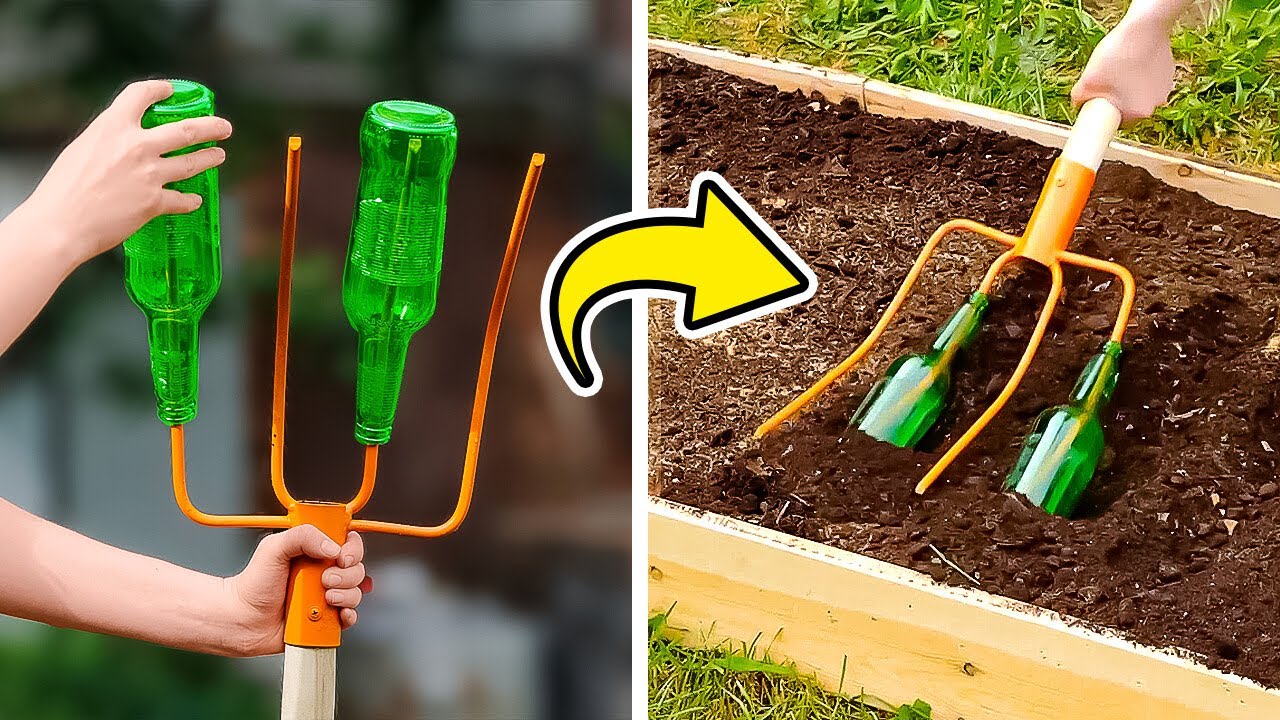 Gardening Hacks with Everyday Tools