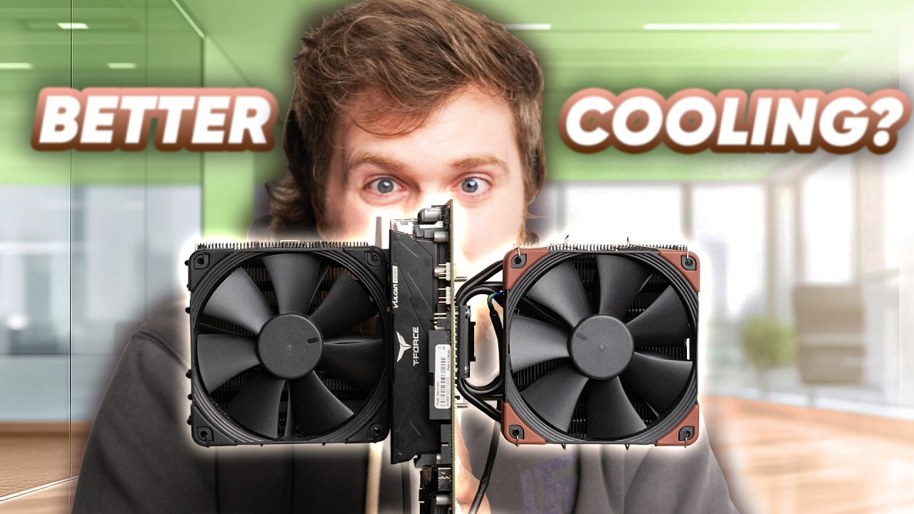 I tried Cooling a CPU from both sides