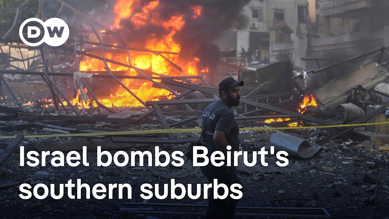 Israel strikes Beirut for third time since Israel-Hezbollah ceasefire | DW News