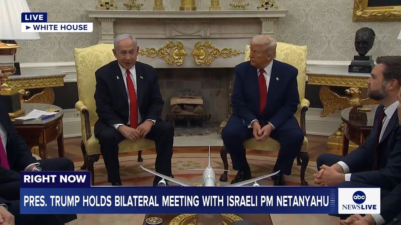 LIVE: Pres. Trump holds bilateral meeting with Israeli PM Netanyahu