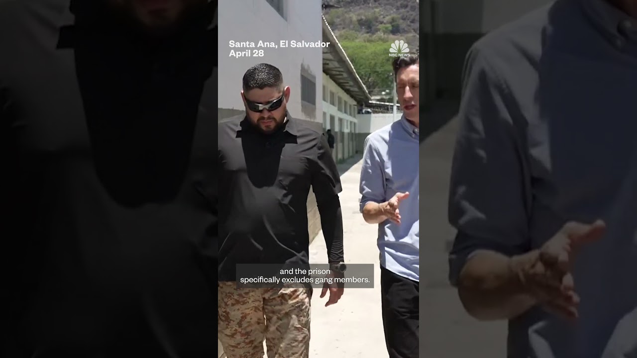 Look inside the El Salvador prison believed to be holding Kilmar Abrego Garcia