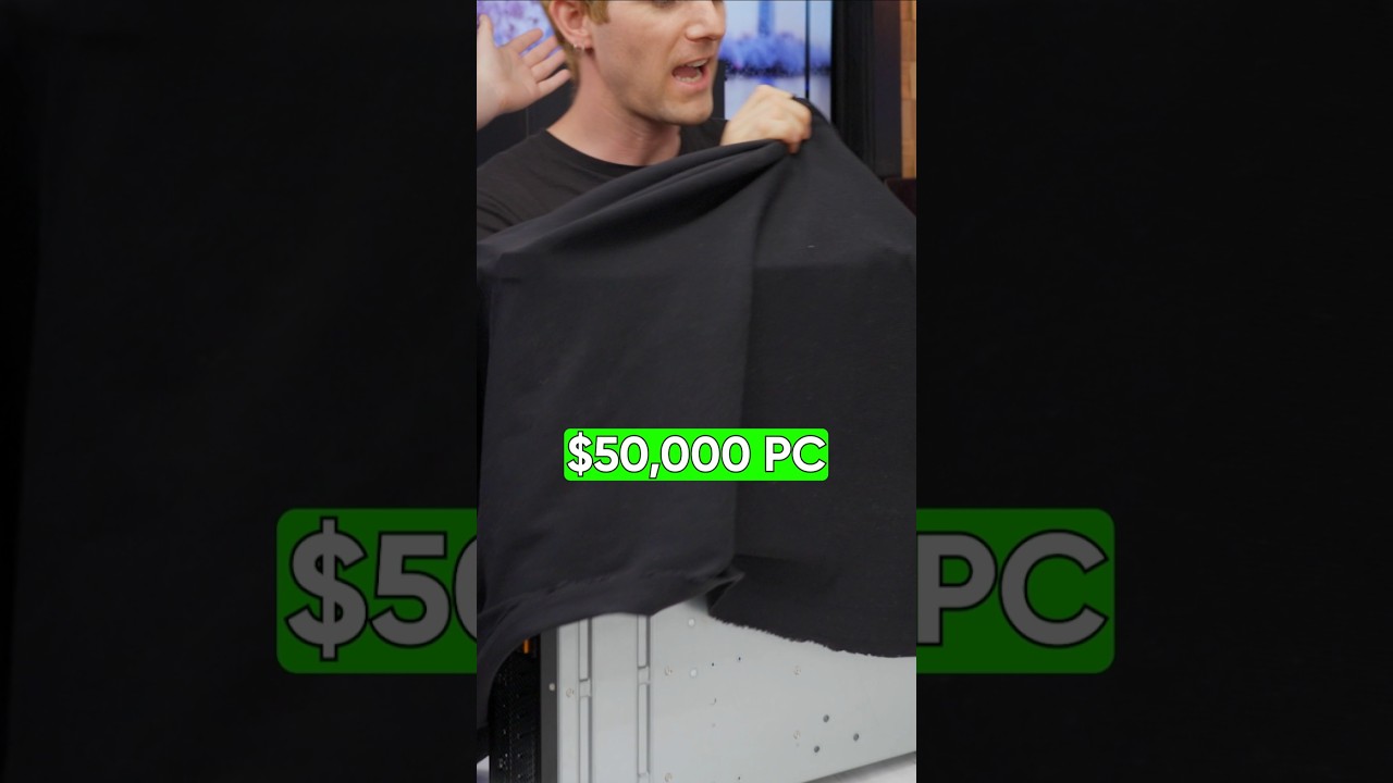 Minecraft on $50,000 PC