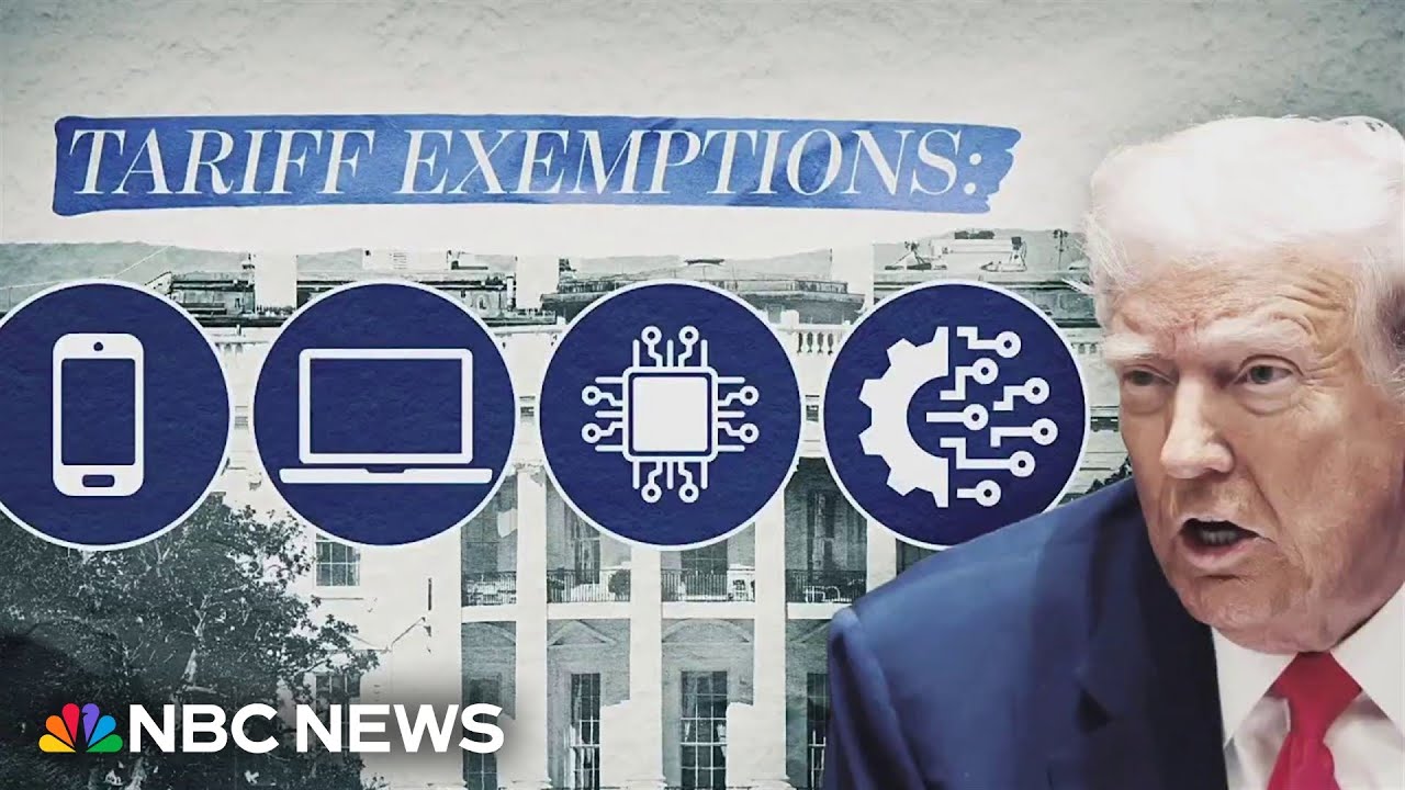 More tariff confusion after Trump officials say exemptions may be temporary