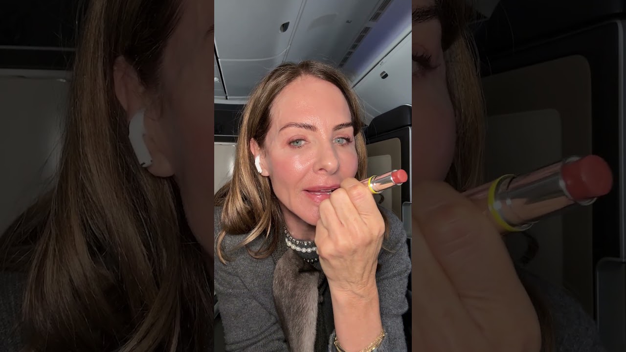 Multitasking Makeup Mid-Flight | Beauty Tips | Trinny