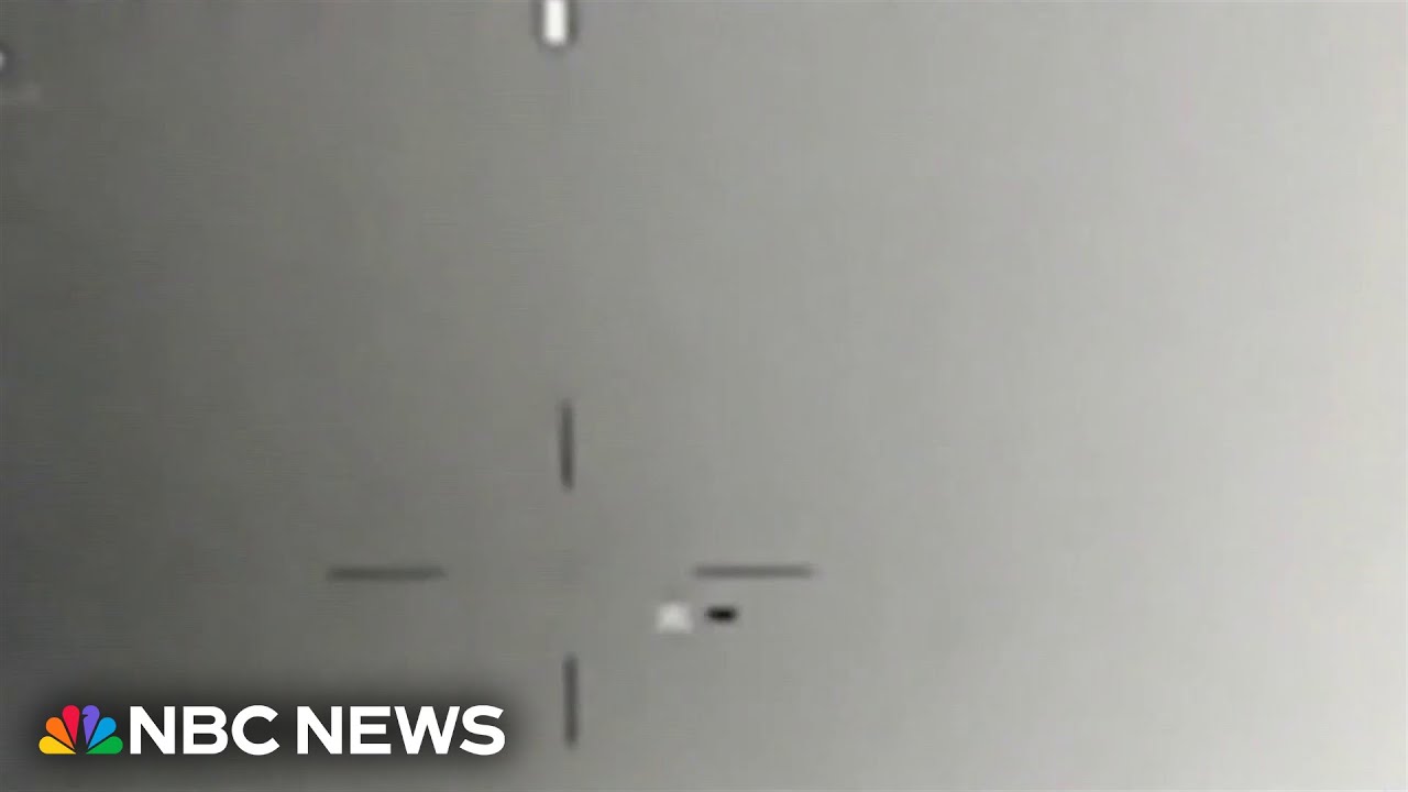 New video of unidentified flying object recorded near California released