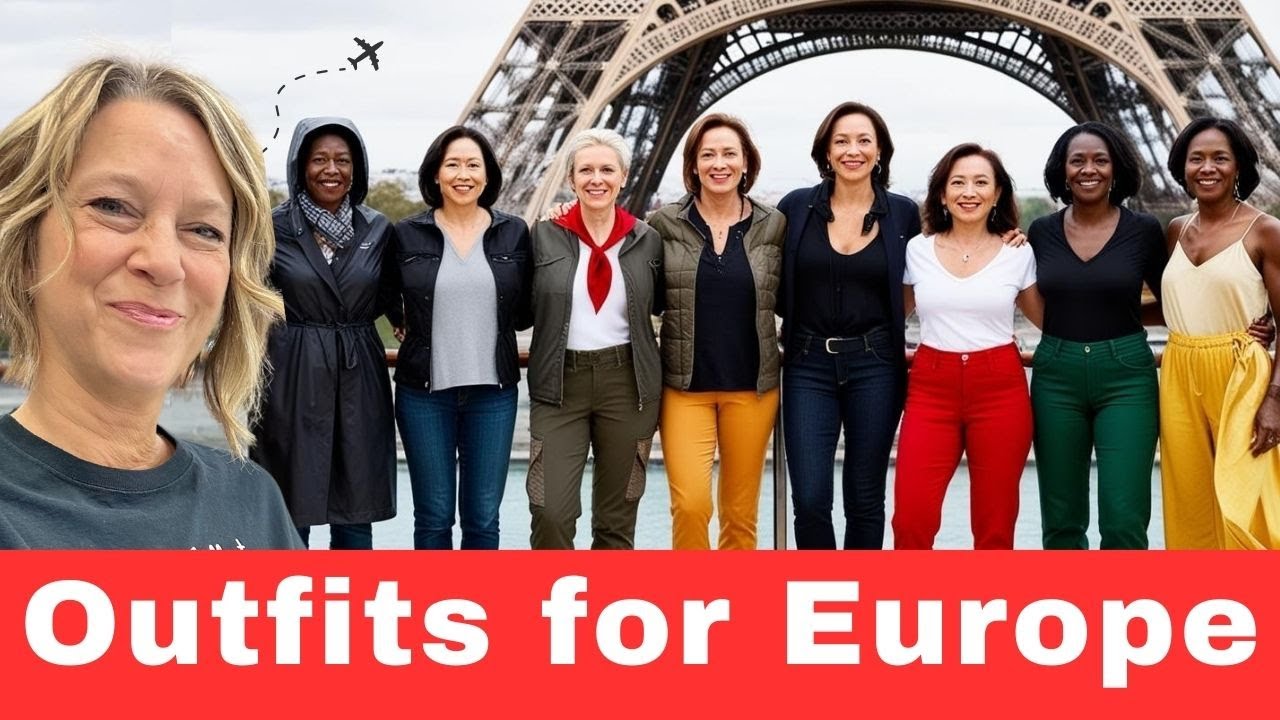 Outfits for Europe Women Will Actually Wear While on Vacation (Travel Tips by Laurie)