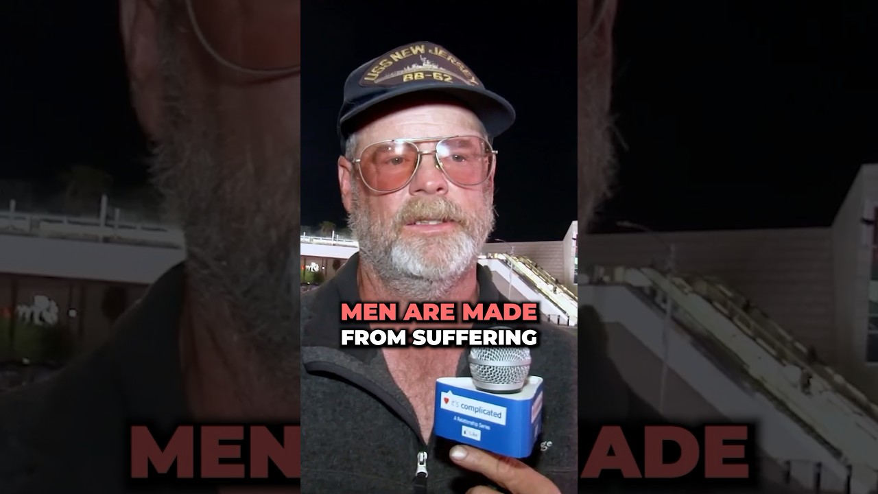 Real men must SUFFER?