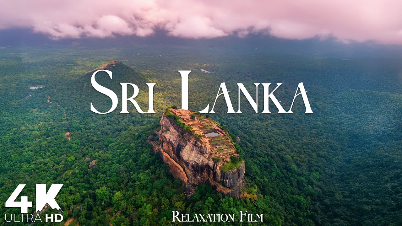 Sri Lanka 4K – Lost in a Tropical Dream with Peaceful Music | Relaxation Film Ultra HD