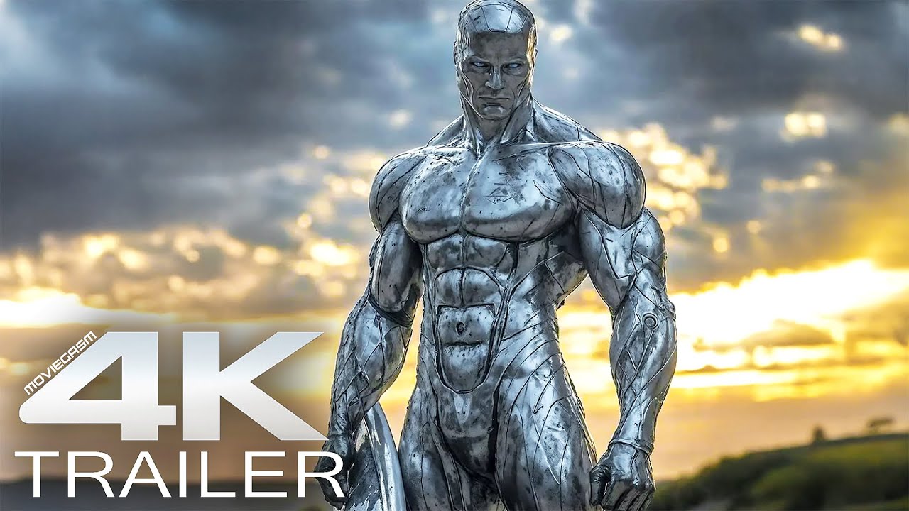 THE FANTASTIC FOUR “Silver Surfer Invasion” Trailer (2025) New Movie Trailers 4K