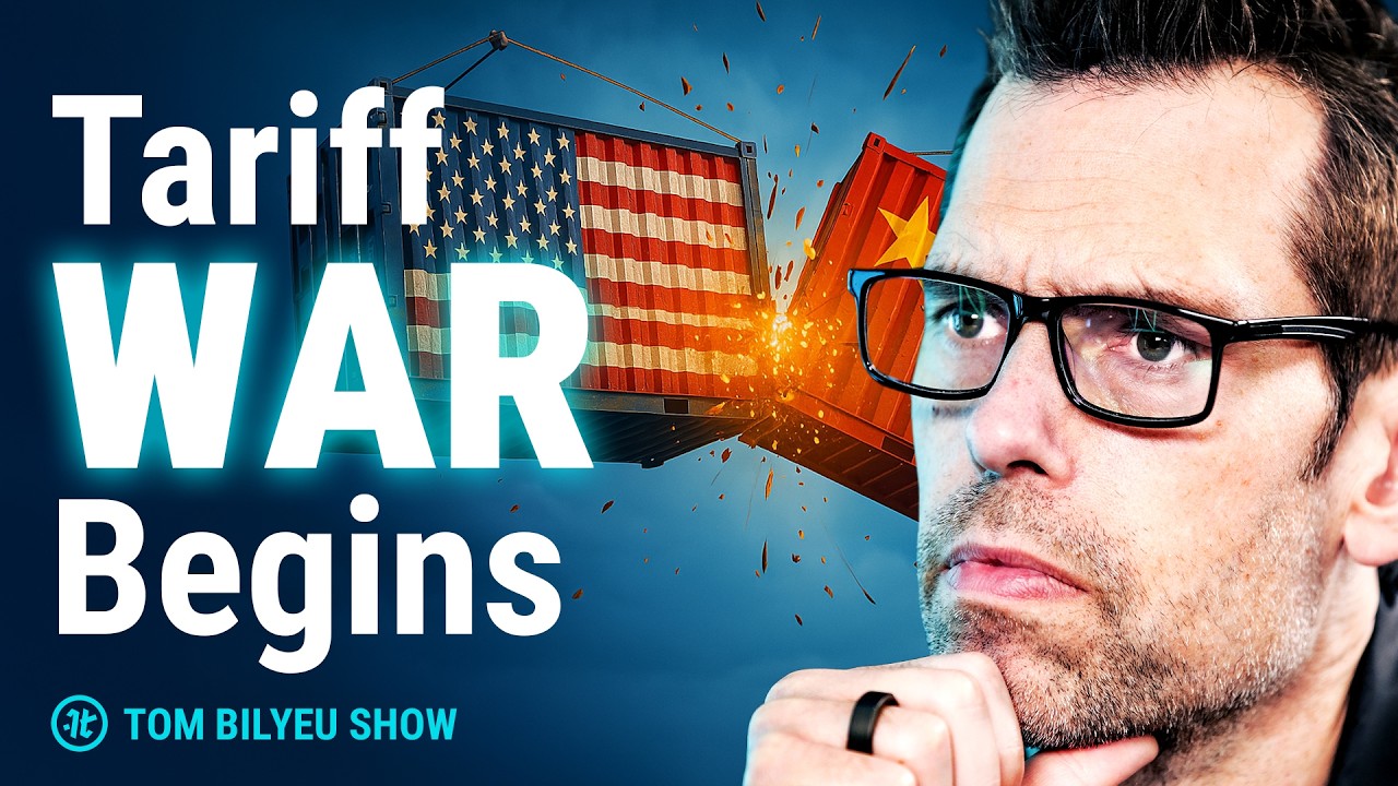 Trump’s Tariff War Begins + China Slows Earth’s Rotation & AI Demands BLOOD | Tom Bilyeu Show