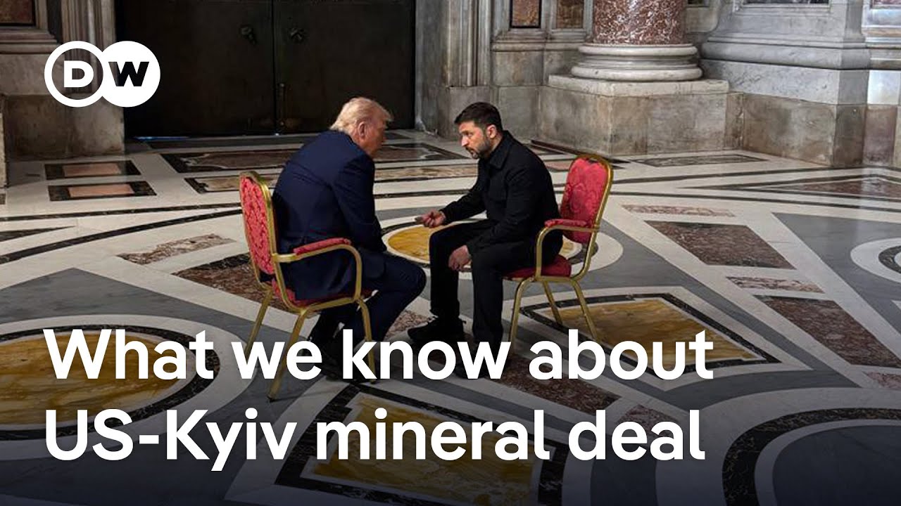 Ukraine and US sign contentious deal giving the US gov’t access to Ukrainian minerals | DW News