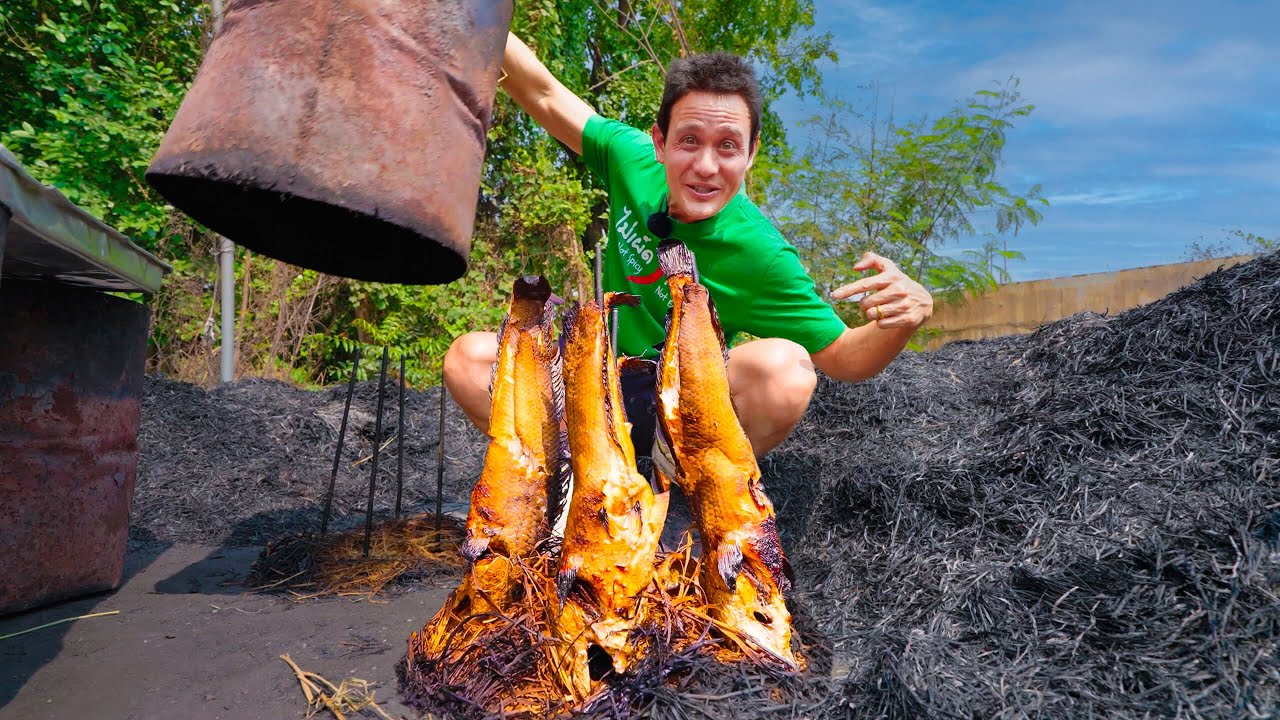 Unseen Fire BBQ Snakehead Fish!! (Delicious ✅ OR Disaster ❌?)