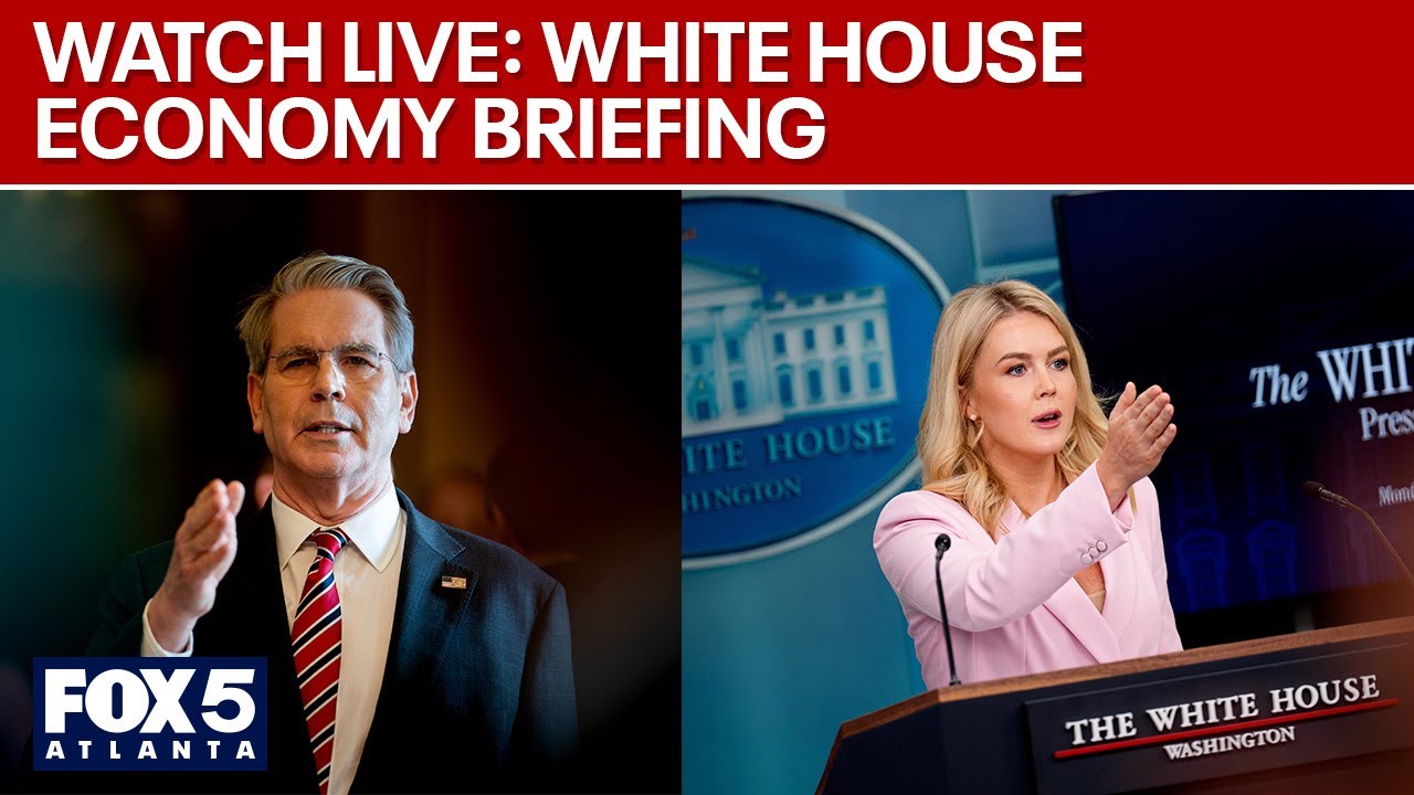 WATCH LIVE: White House press briefing on the economy | FOX 5 News