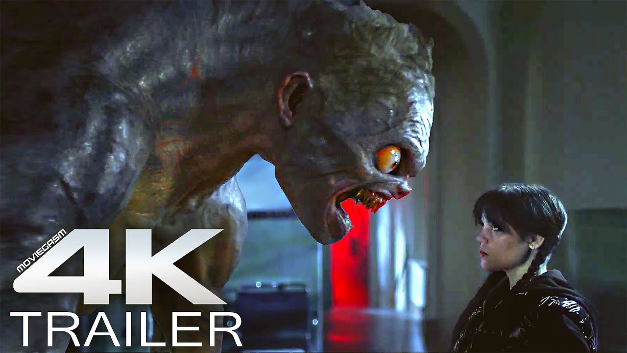 WEDNESDAY: Season 2 Official Trailer (2025) Jenna Ortega, Netflix Series 4K