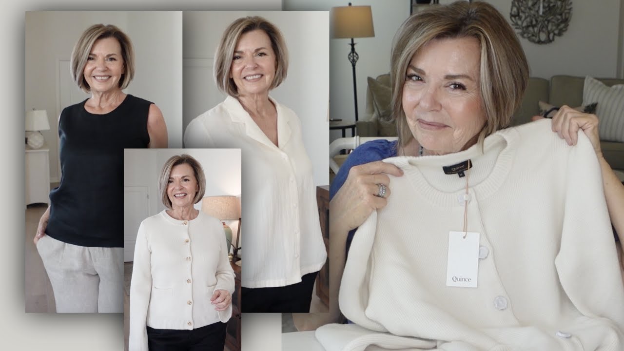 $1400 Quince HAUL! Fashion Over 50 | Style Over 60
