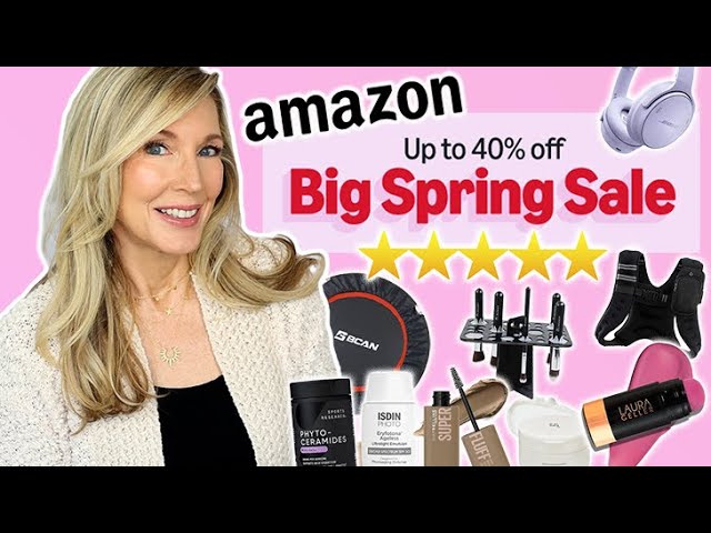 25 BEST Amazon SPRING SALE DEALS 2025! Skincare, Hair, Makeup, Health, Fashion