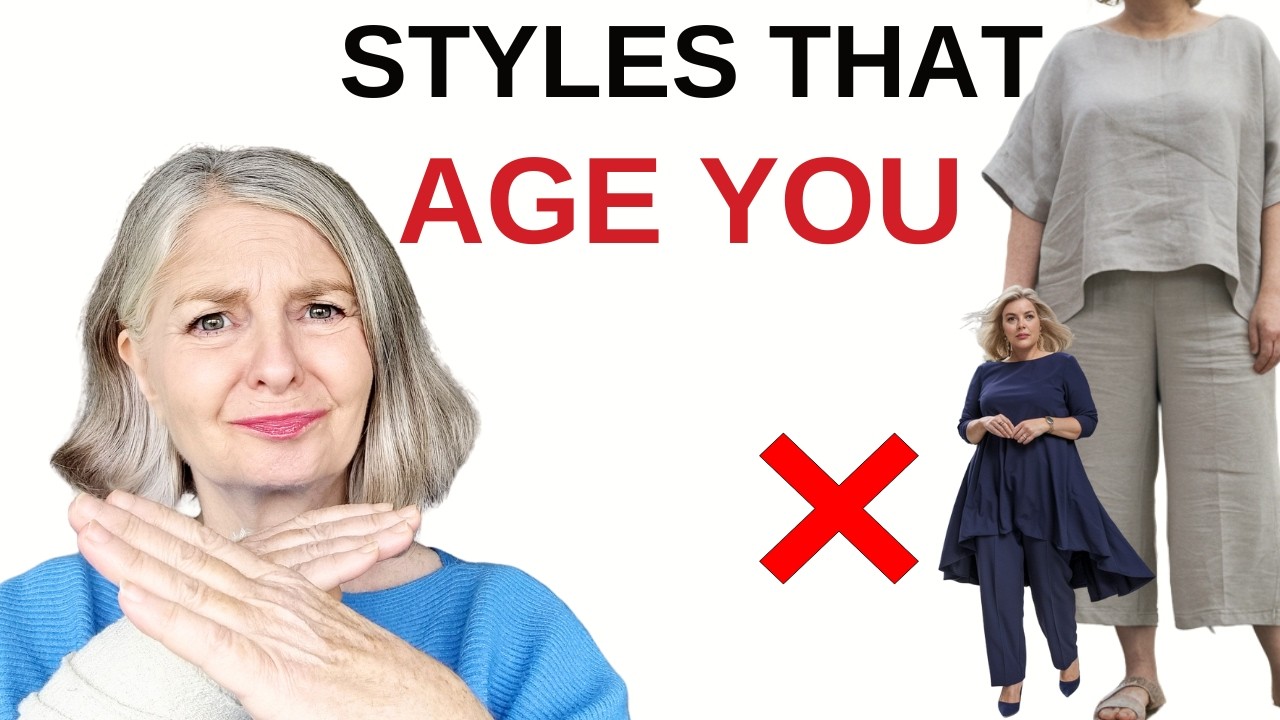 6 Style Mistakes That Age You  – How Not To Look Frumpy Over 50