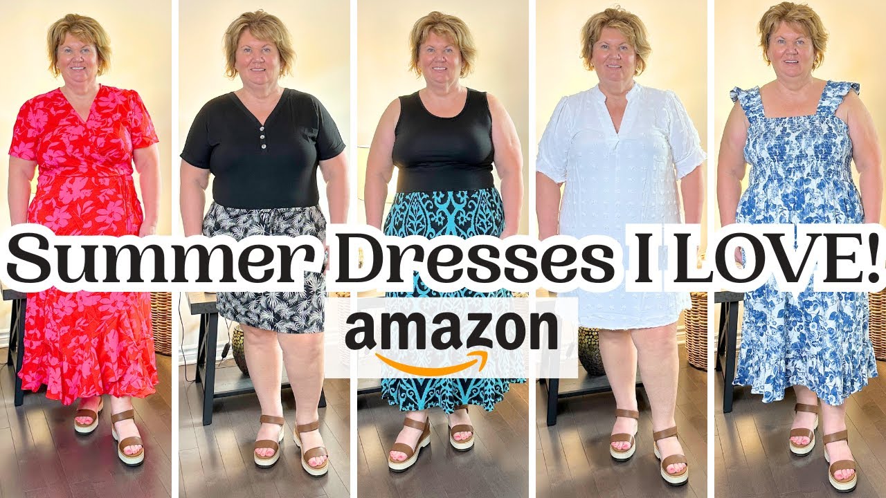 7 Affordable Dresses That Instantly FLATTER Women Over 50! 👗✨