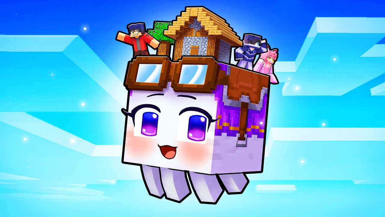 7 FRIENDS on my HAPPY GHAST Block!