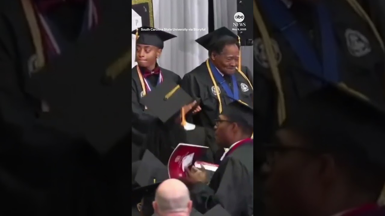 80-year-old Vietnam veteran graduates from university