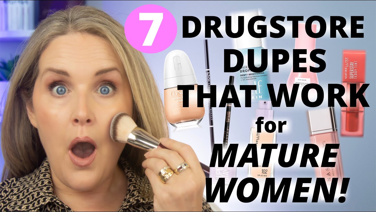 Affordable Makeup Dupes That Actually Work for MATURE SKIN!