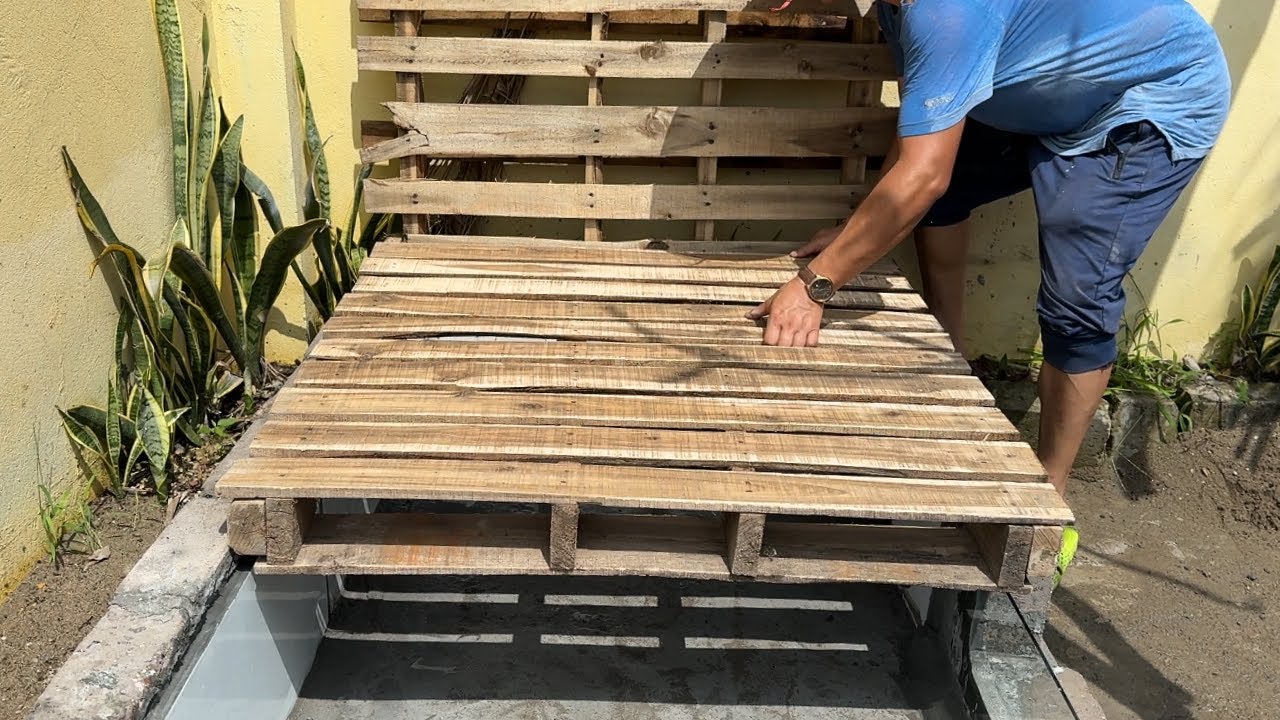 Amazing Ideas for Your Garden This Hot Summer from Pine Pallets and Cement