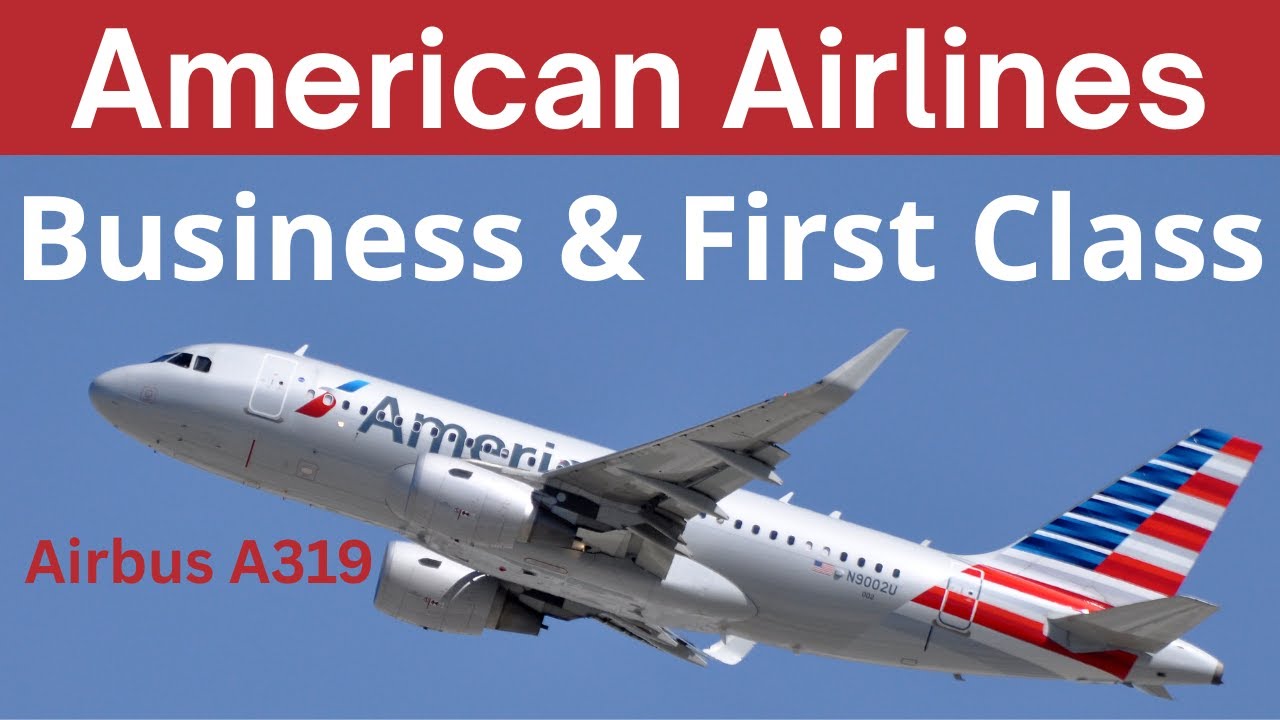 American Airlines Business & First Class:  Airbus A319 Panama City to Miami Overview