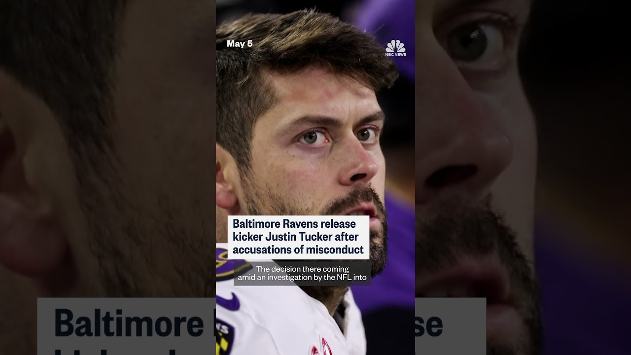 Baltimore Ravens release kicker Justin Tucker after accusations of misconduct by massage therapists