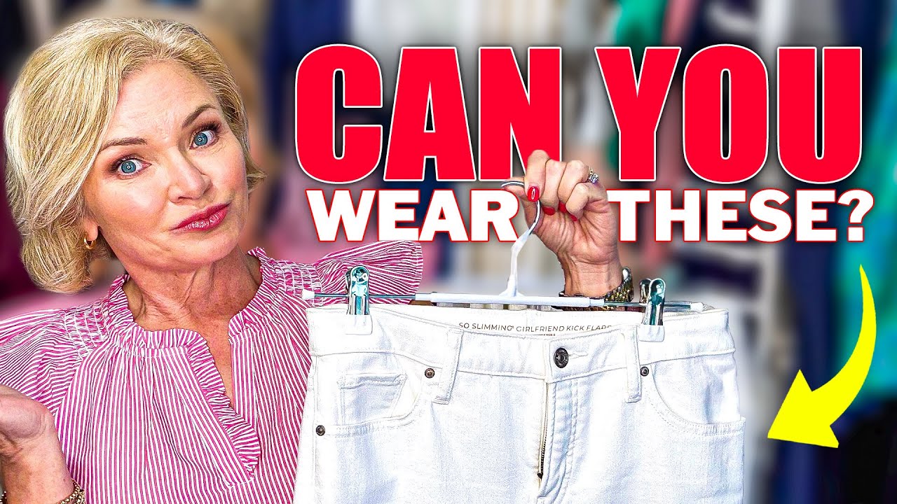 Best White Jeans for Women Over 50:  The Ultimate Guide!