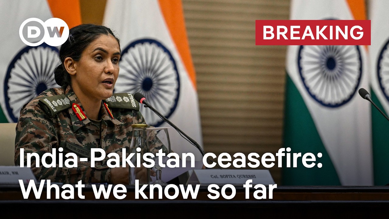 BREAKING: India and Pakistan agree to immediate ceasefire | DW News
