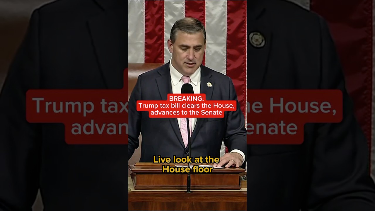 BREAKING: Trump tax bill clears the House, advances to the Senate